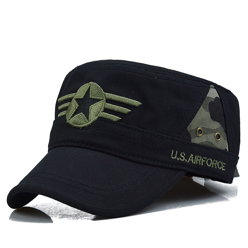 Fashion Flat Top Casual Hat Outdoor Wild Travel Sun Hat