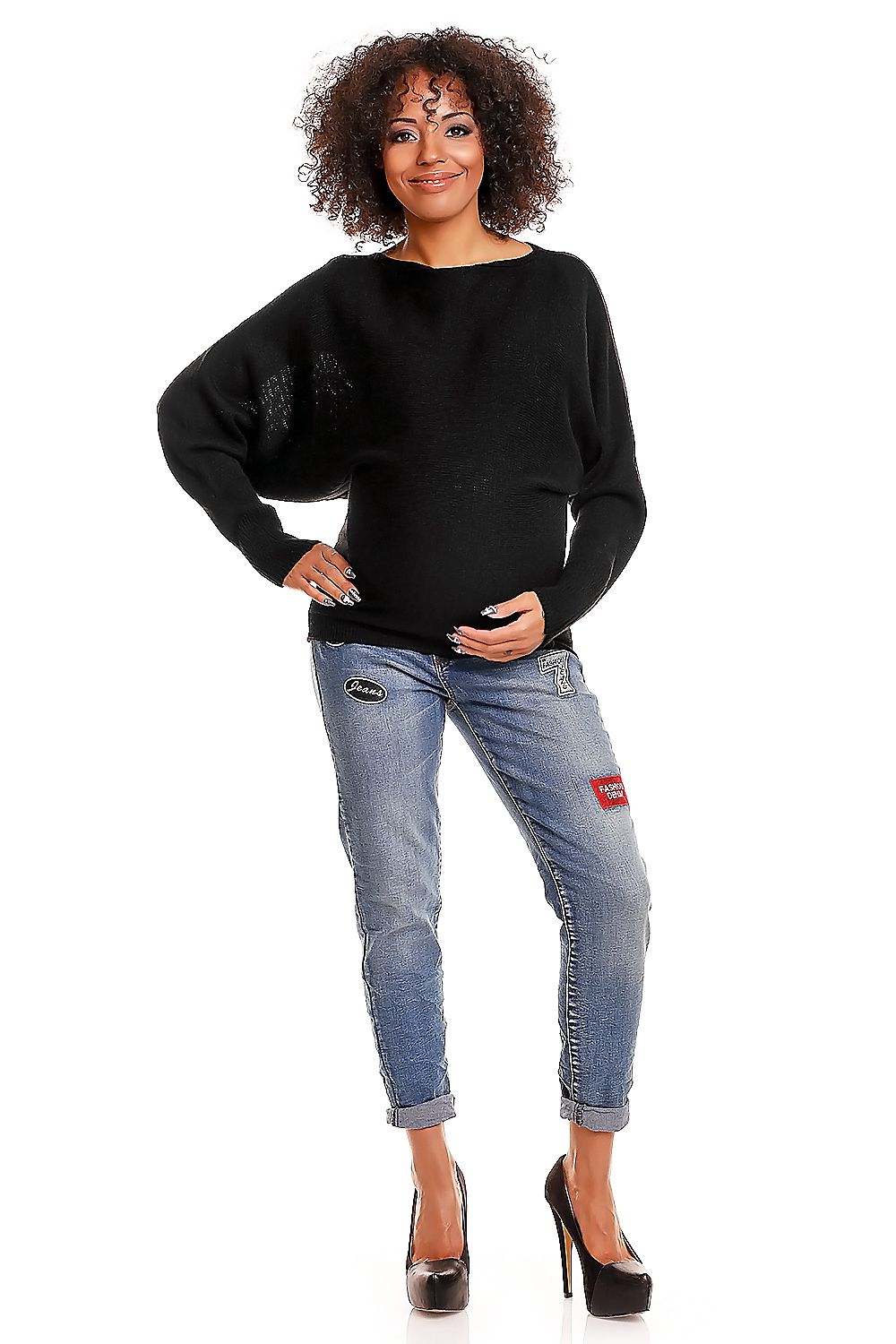 Zwangerschap trui model 84276 PeeKaBoo