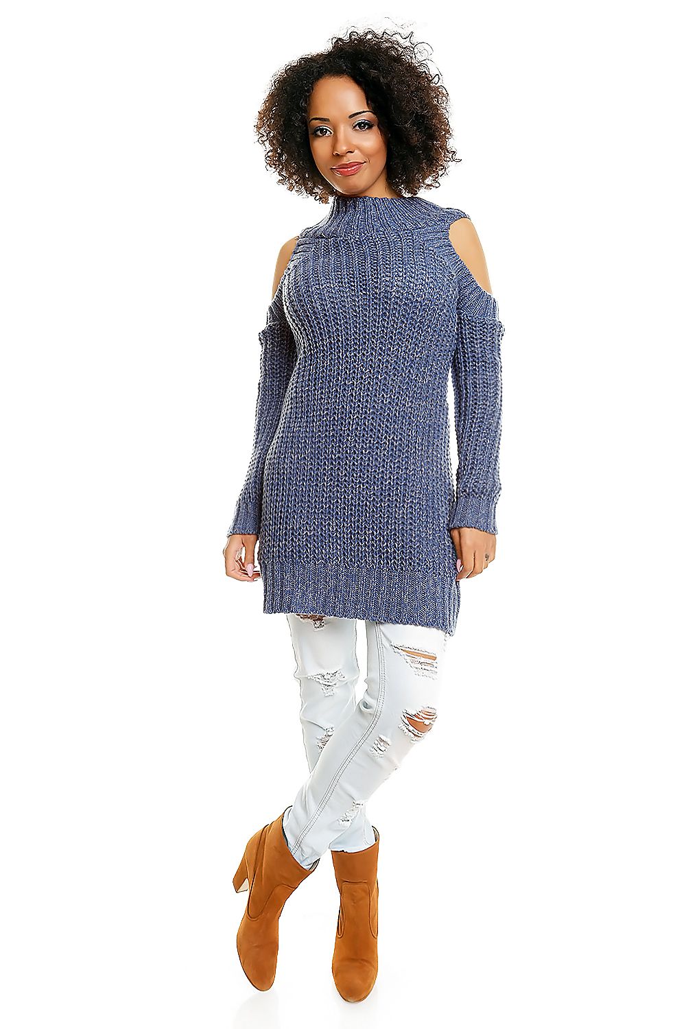 dikke trui model 84345 PeeKaBoo