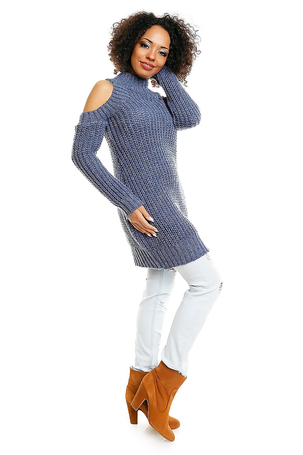dikke trui model 84345 PeeKaBoo