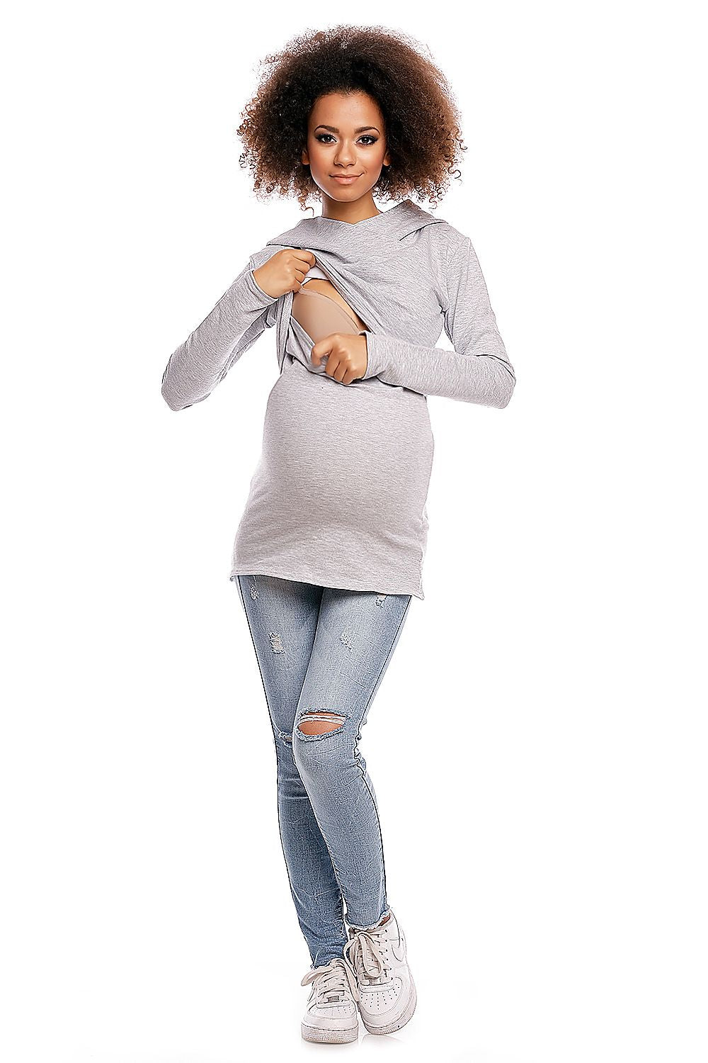 Zwangerschap sweatshirt model 84459 PeeKaBoo
