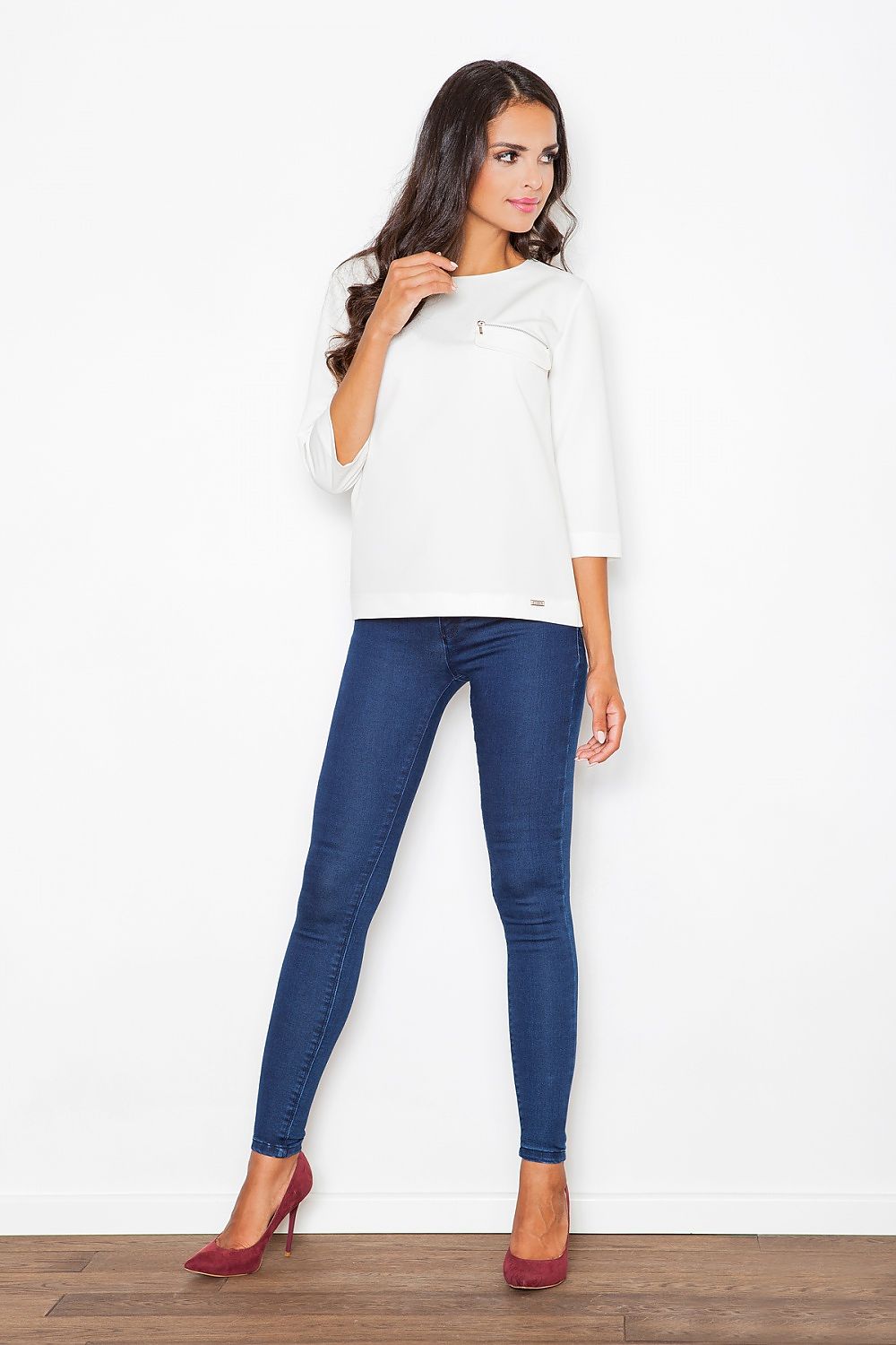 blouse model 111532 Figl