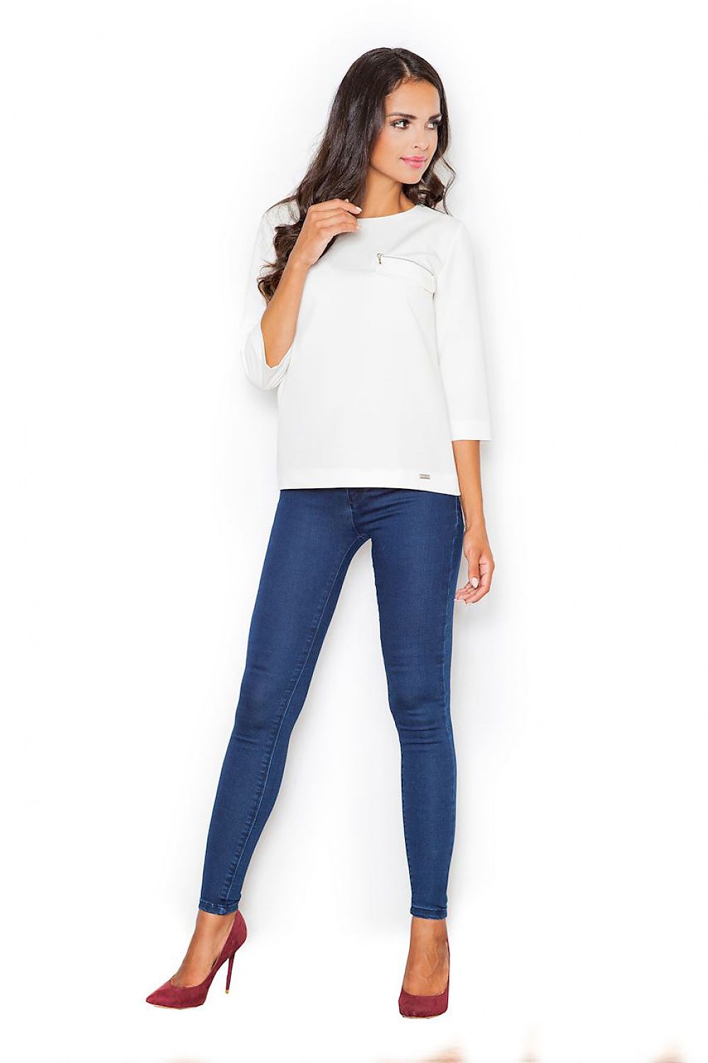 blouse model 111532 Figl