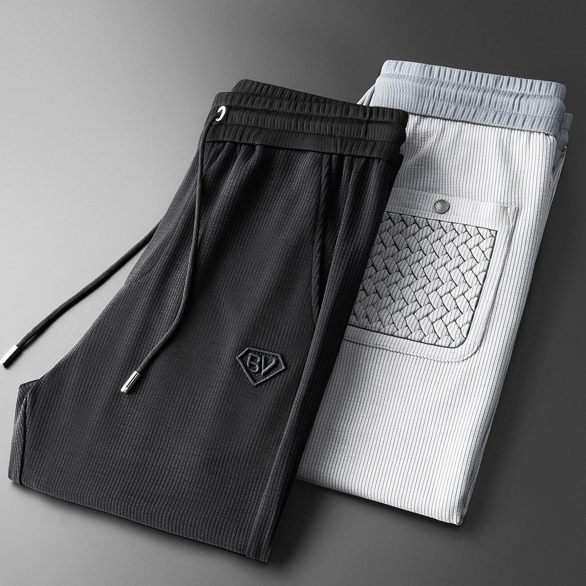 Loose Embroidery Casual Ankle-length Sports Pants