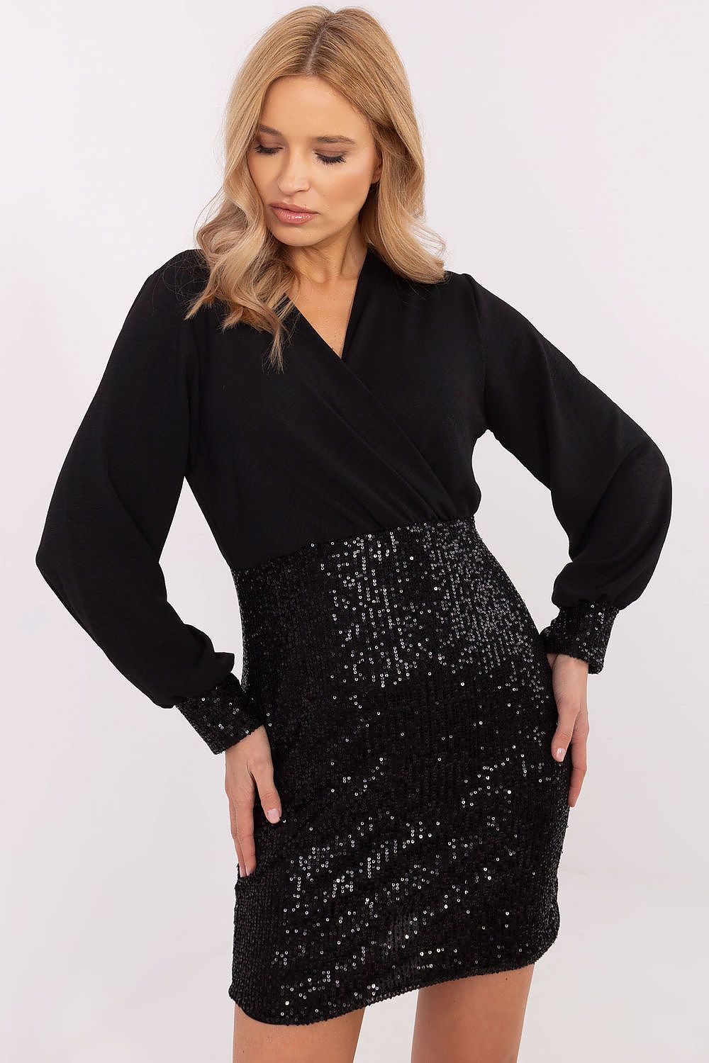  Korte jurk model 204354 Italy Moda 
