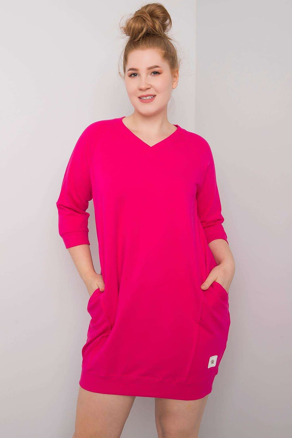  Plus size jurk model 160076 Relevance 