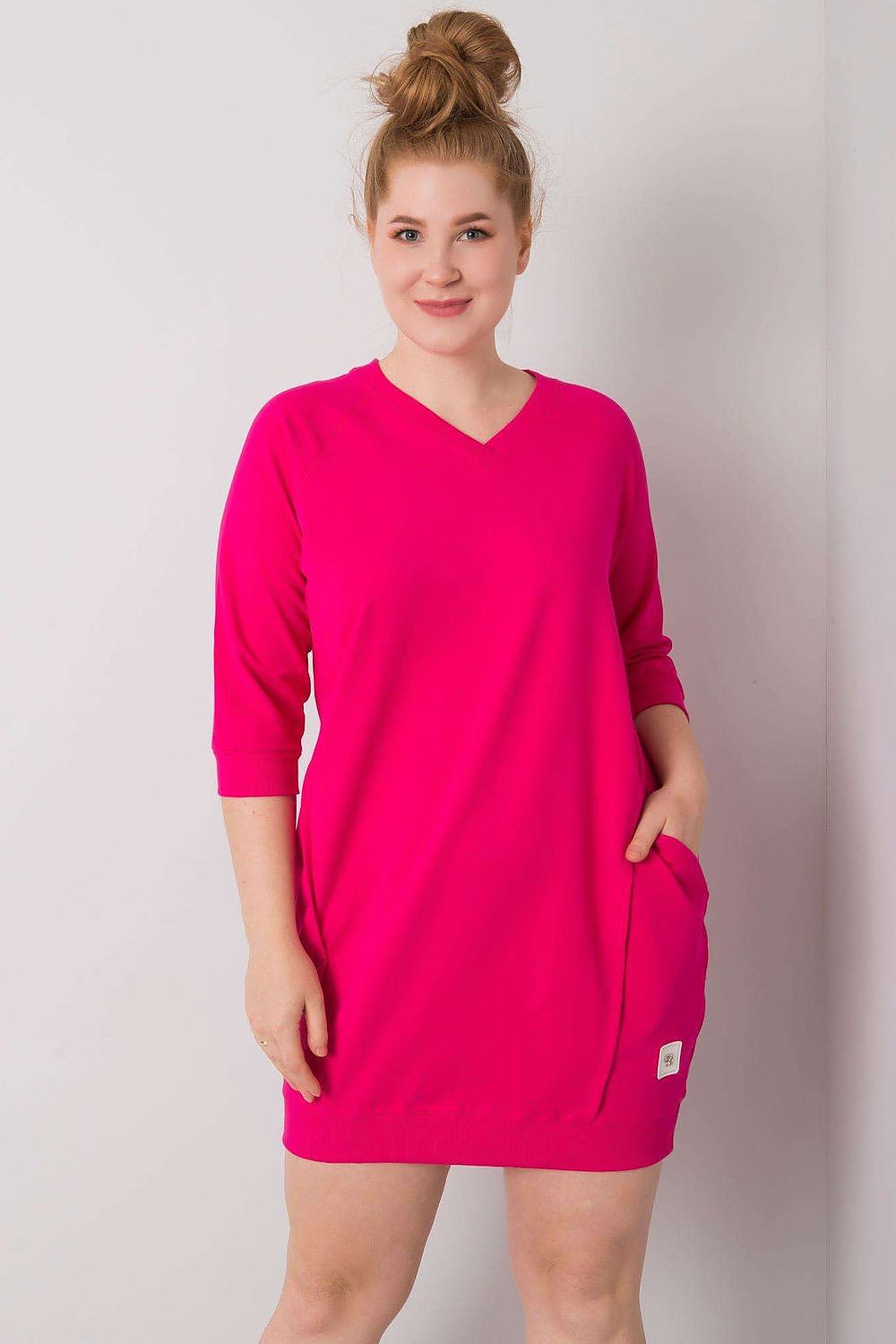  Plus size jurk model 160076 Relevance 